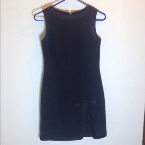 Ann Taylor black sleeveless cocktail dress